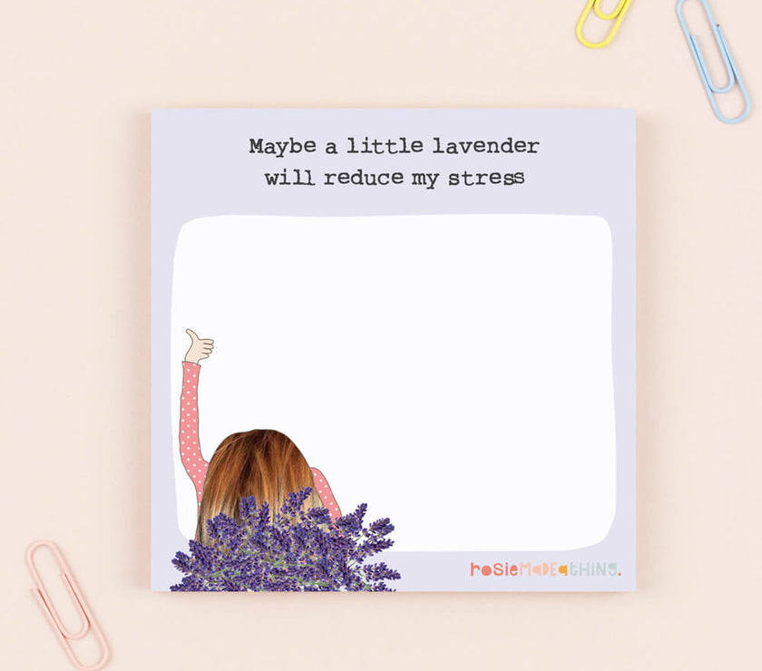 Mini Jot Pad Lavender