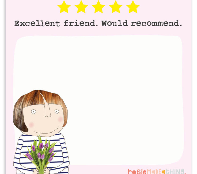 Mini Jot Pad Five Star Friend