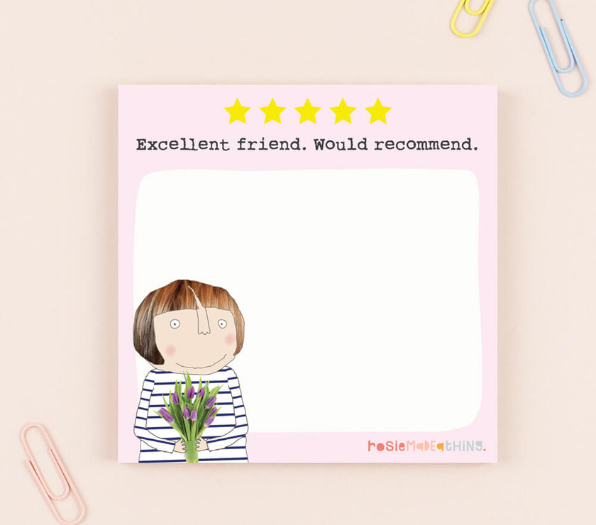 Mini Jot Pad Five Star Friend