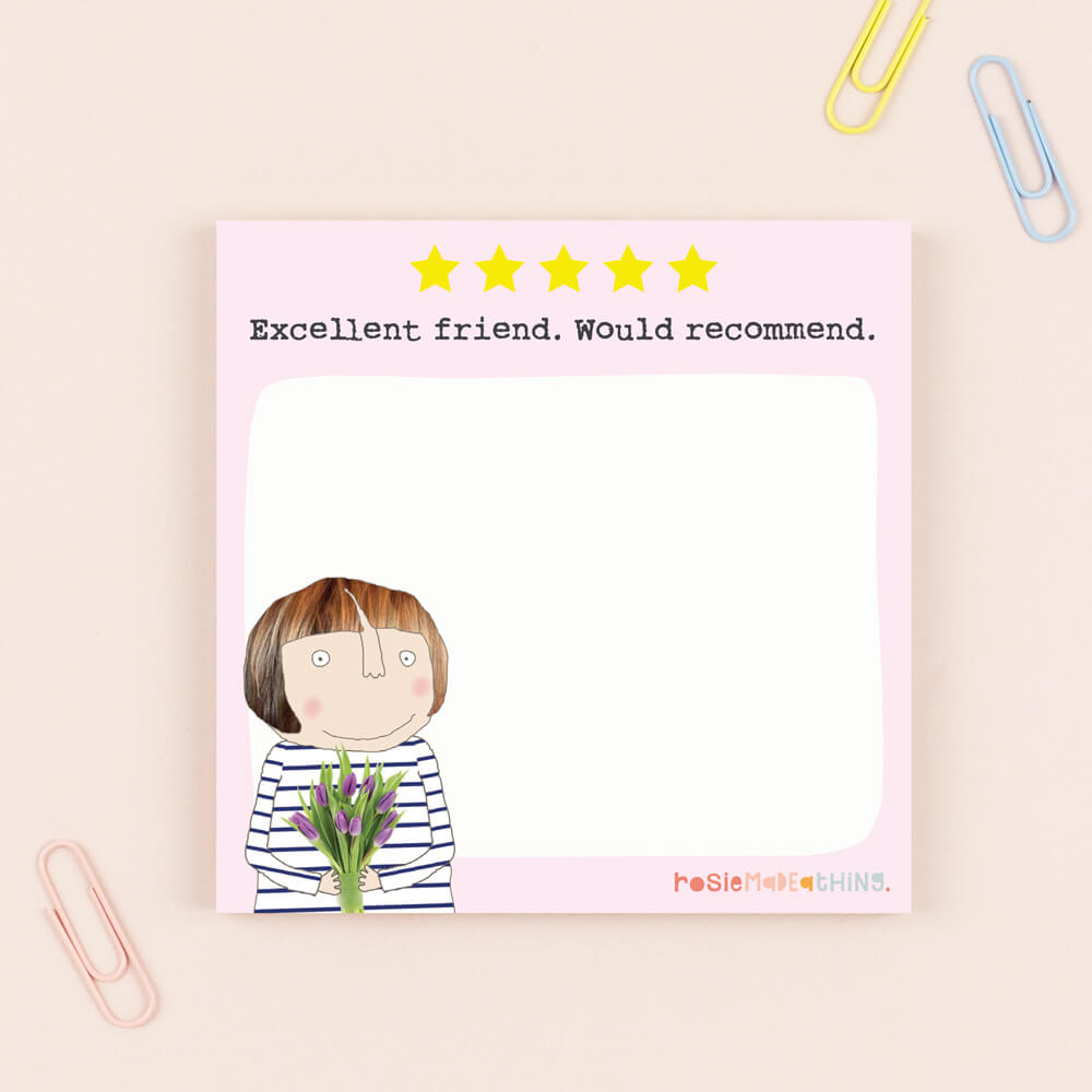 Mini Jot Pad Five Star Friend