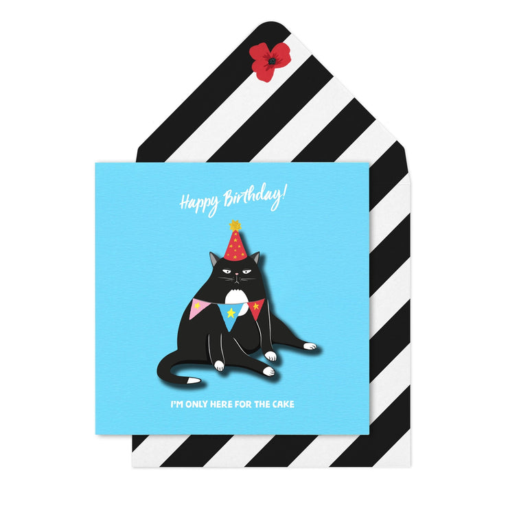 Grumpy Cat Birthday Card