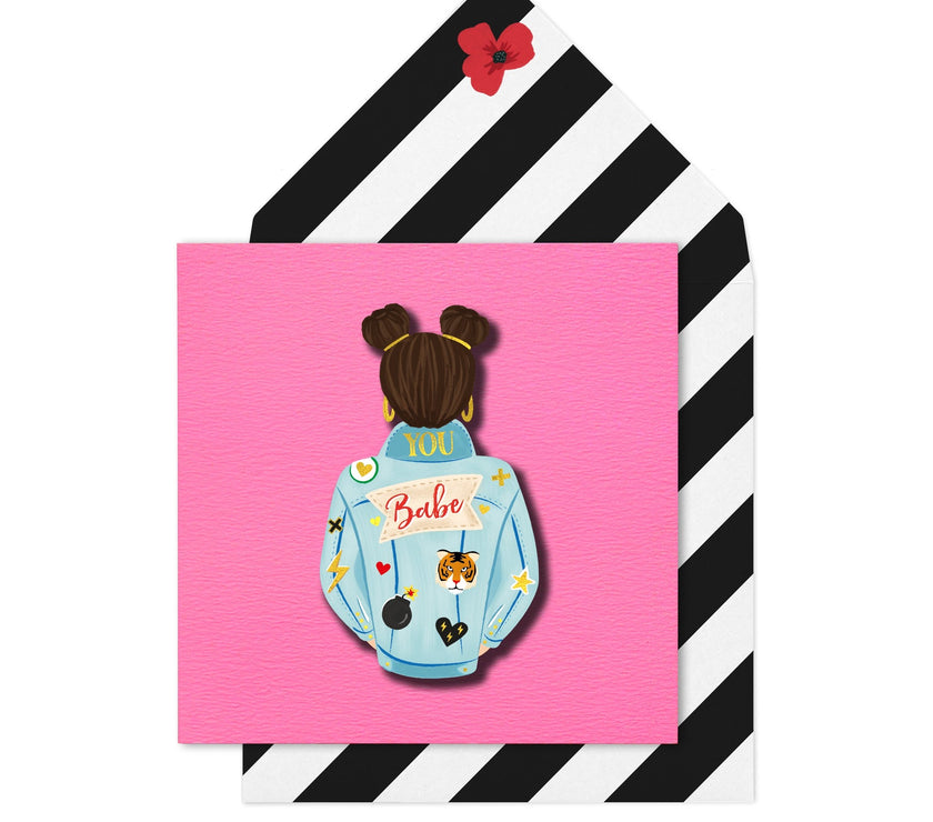 You Babe Birthday Card