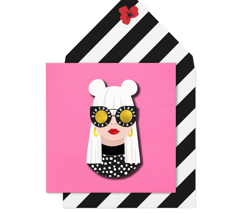 Birthday Girl Greeting Card