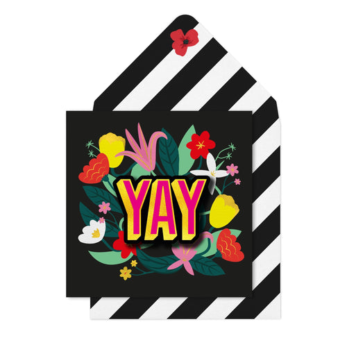 YAY Greeting Card