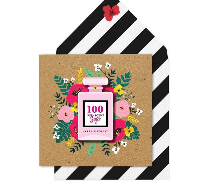 100 Per-Scent Sass Greeting Card - House of Cards