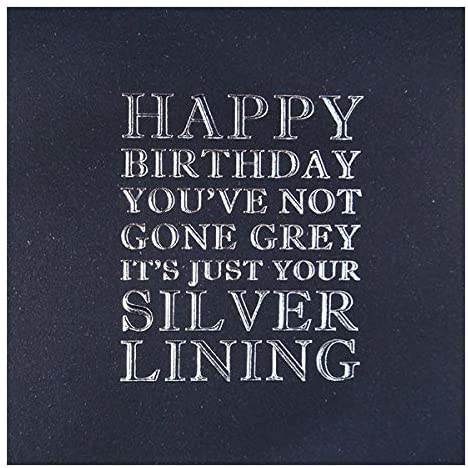 Your Silver Lining Birthday Card - House of Cards