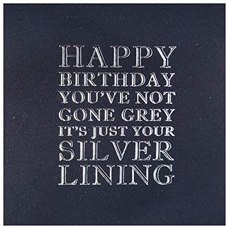 Your Silver Lining Birthday Card