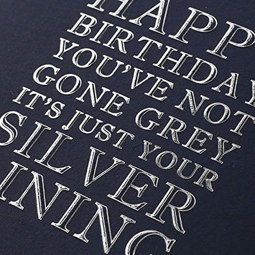 Your Silver Lining Birthday Card - House of Cards