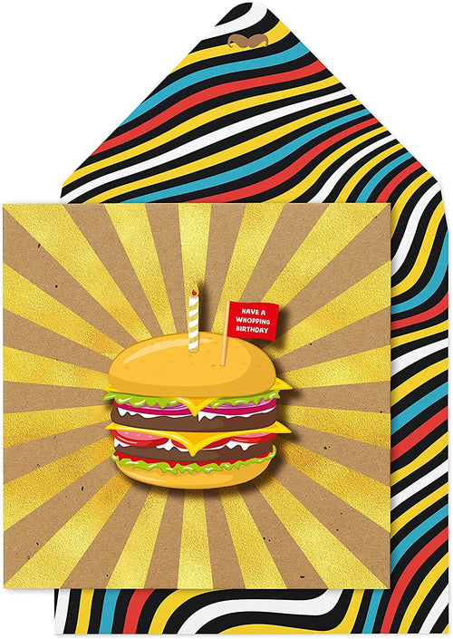 Whopping Birthday Card