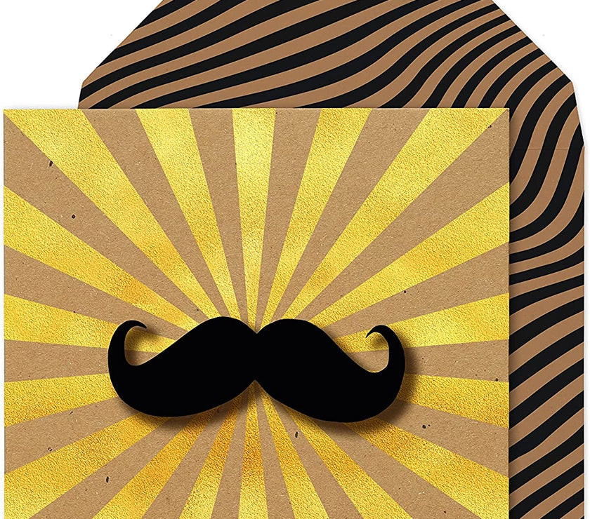 Black MousBirthday Card