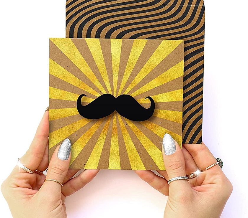 Black MousBirthday Card