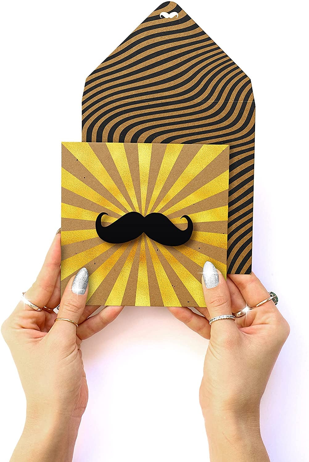 Black MousBirthday Card