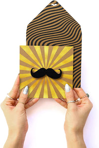 Black MousBirthday Card