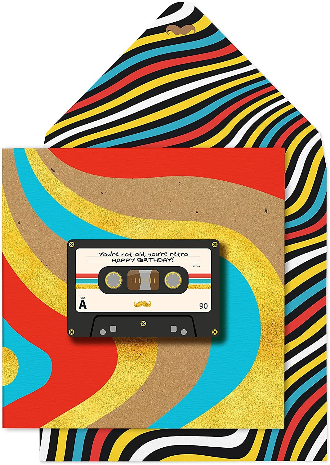 Cassette Tape Birthday Card