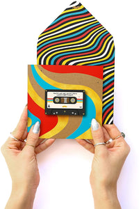 Cassette Tape Birthday Card