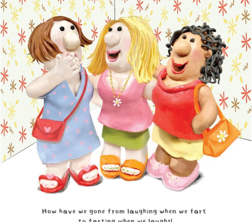 Laughing When Fart Birthday Card