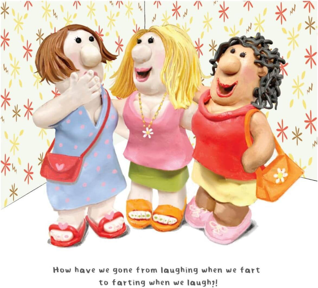 Laughing When Fart Birthday Card - House of Cards