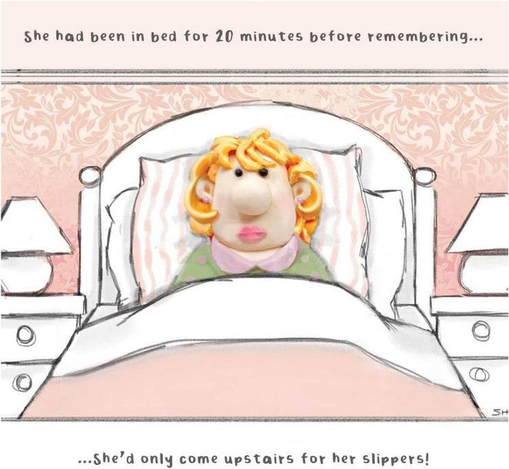 Slippers Birthday Card