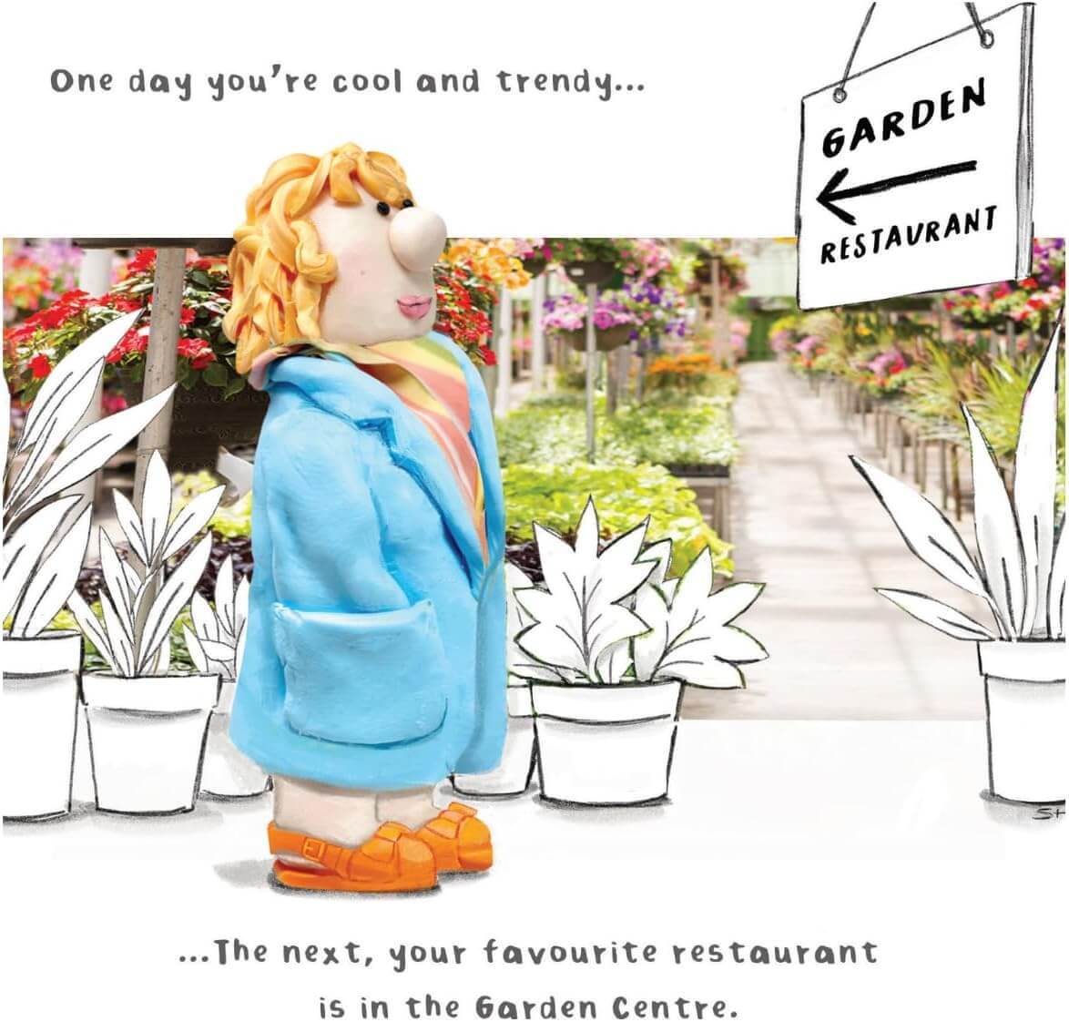 Garden Centre Birthday Card - House of Cards