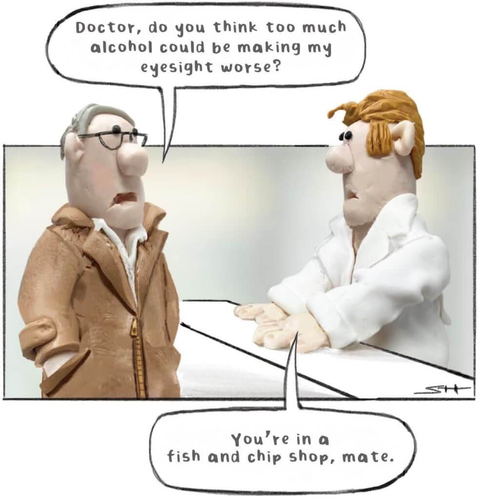 Fish and Chip Shop Birthday Card - House of Cards