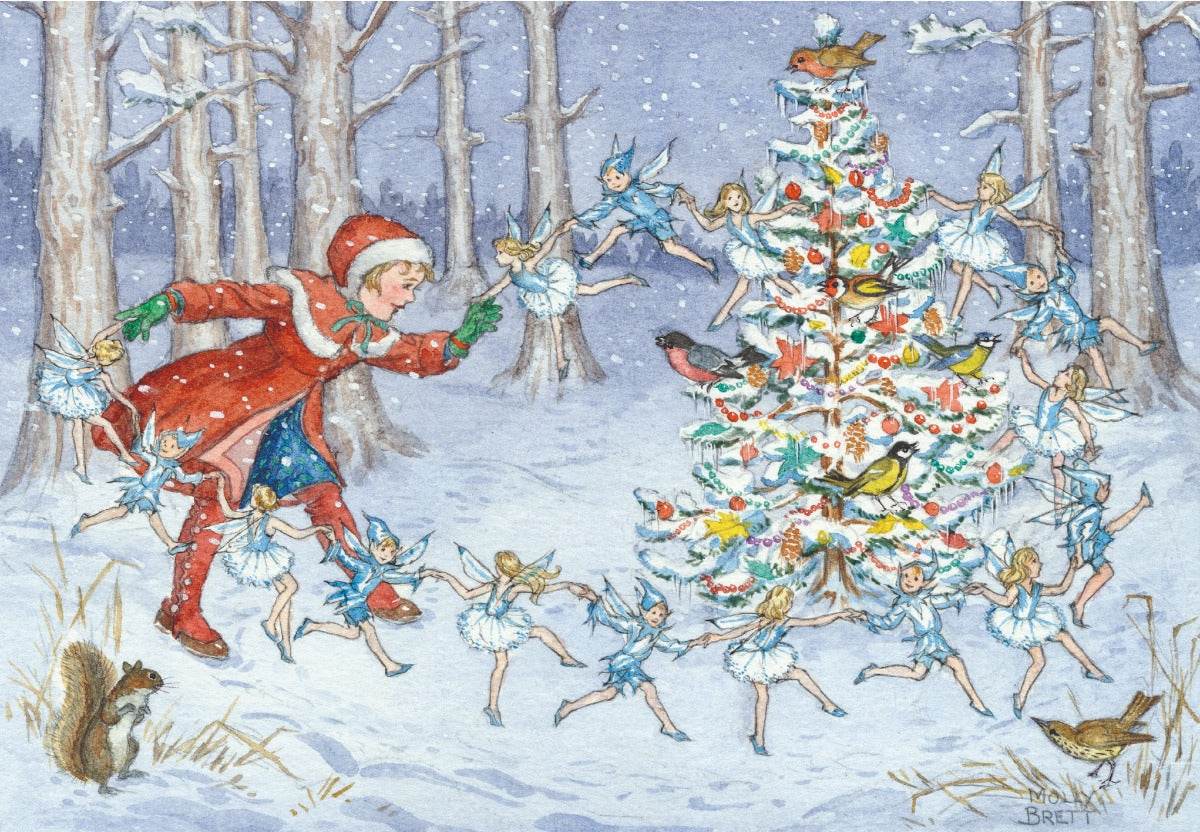 Snow Dance Christmas Card - House of Cards