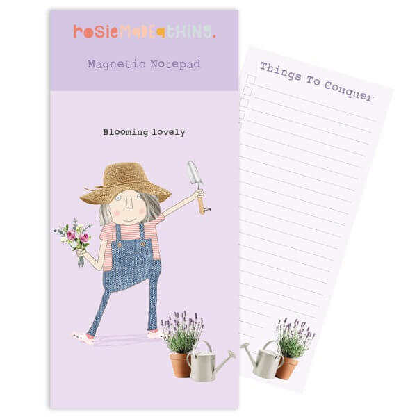Blooming Lovely Magnetic Shopping Notepad