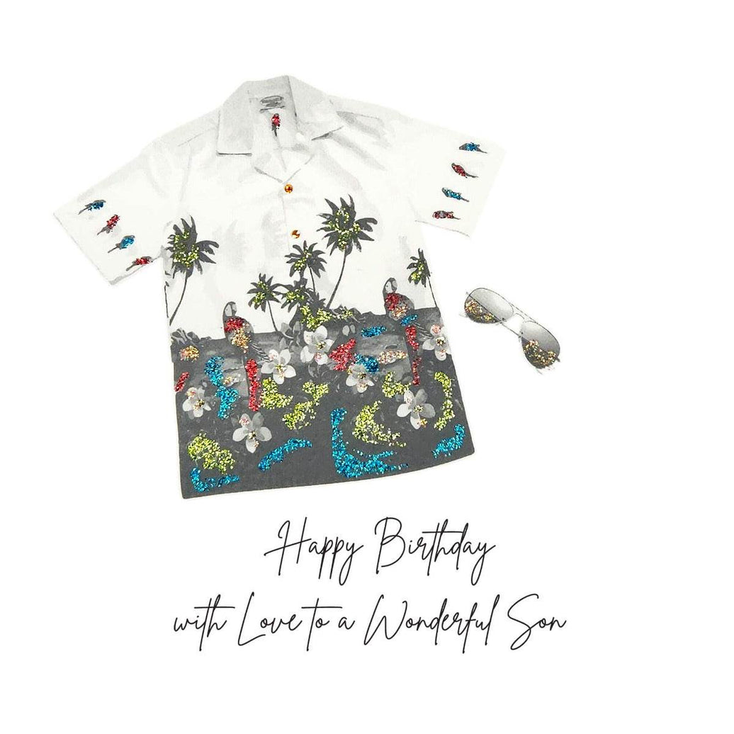 Wonderful Son Birthday Card - House of Cards