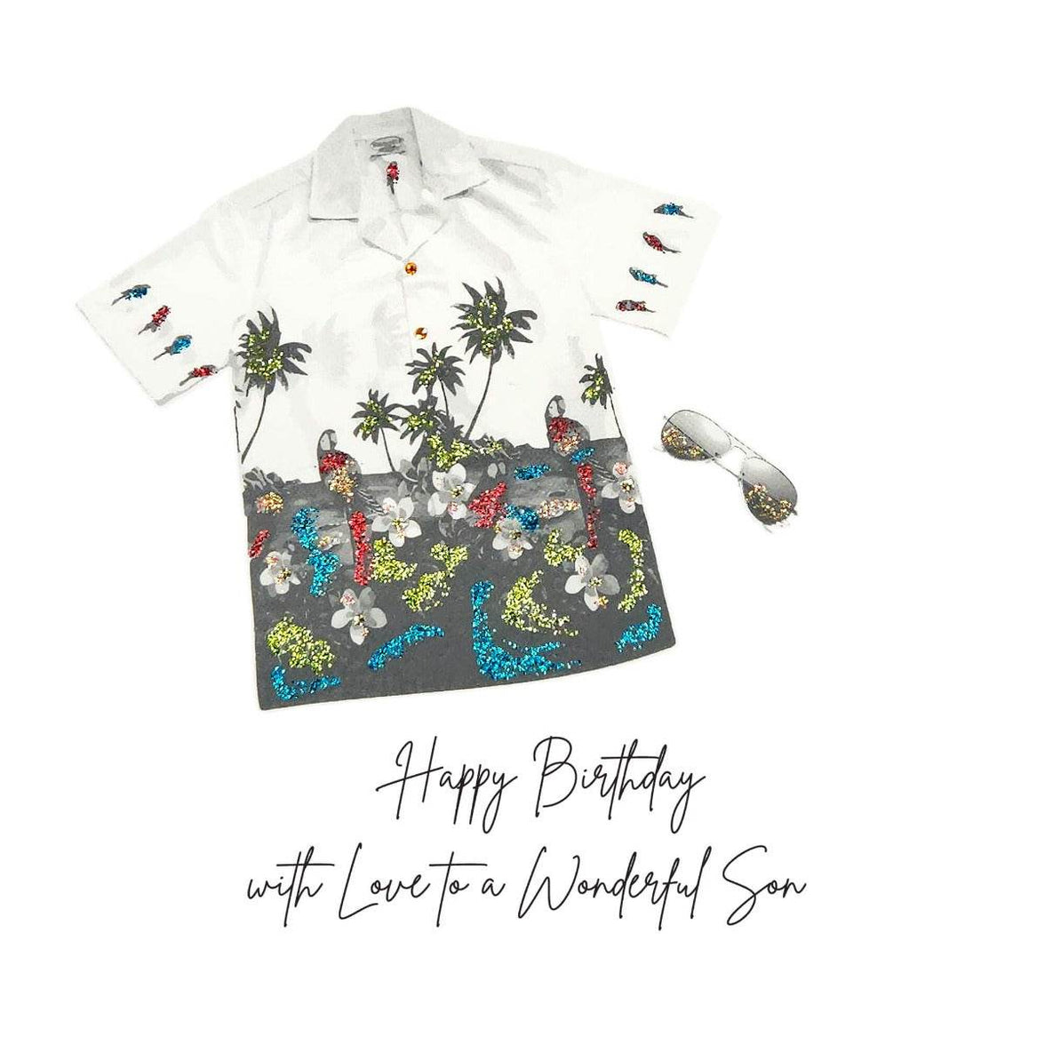 Wonderful Son Birthday Card - House of Cards