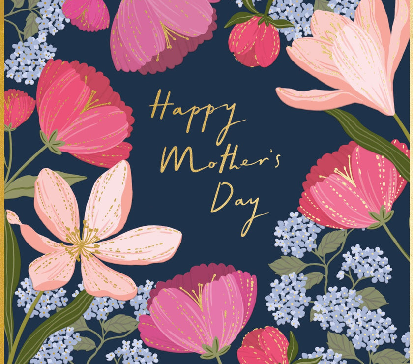 Floral Mothers Day Card