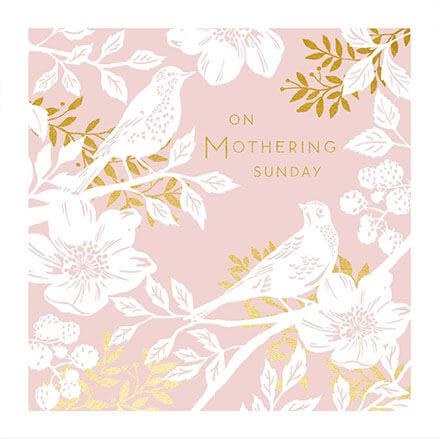 Pink Mothering Sunday Card
