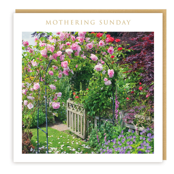 Floral Garden Mothering Sunday Card