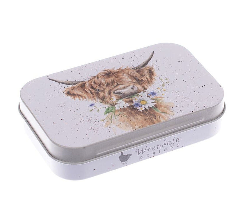 Daisy Cow Keepsake Gift Tin