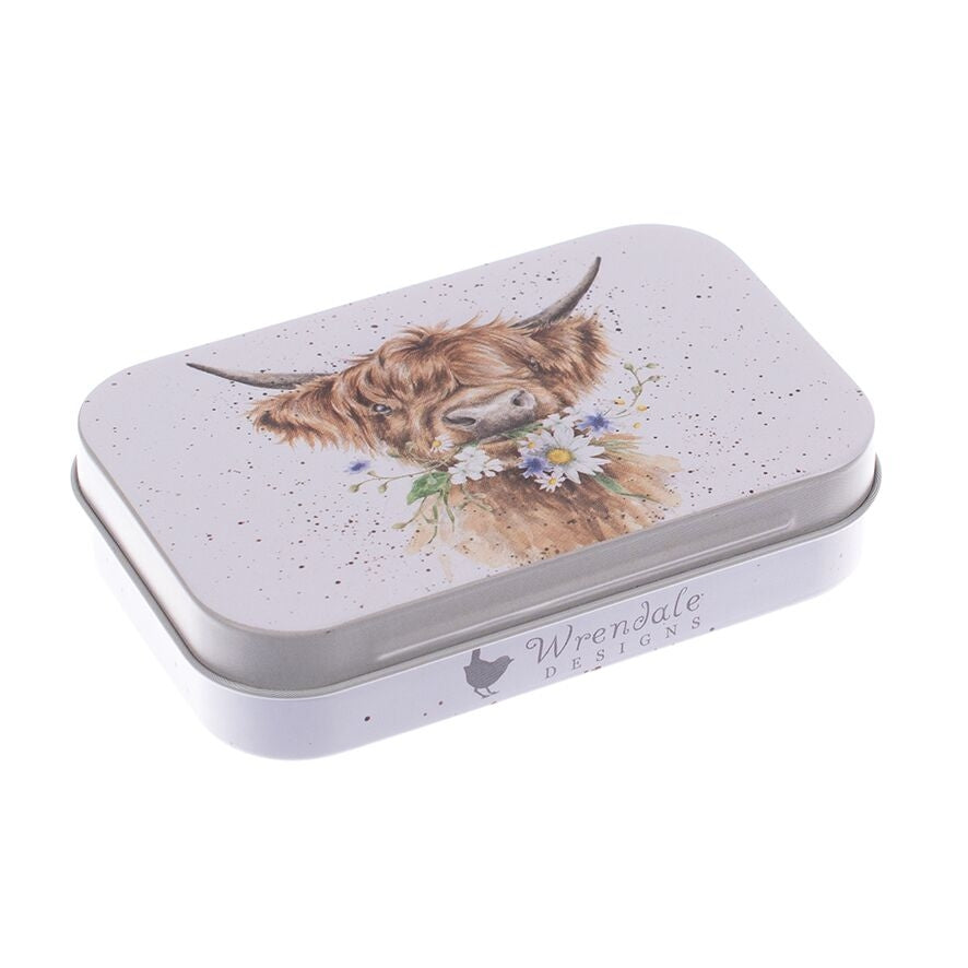 Daisy Cow Keepsake Gift Tin