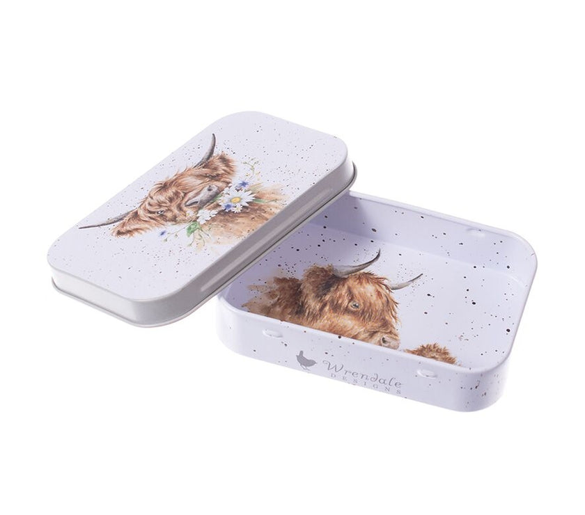 Daisy Cow Keepsake Gift Tin