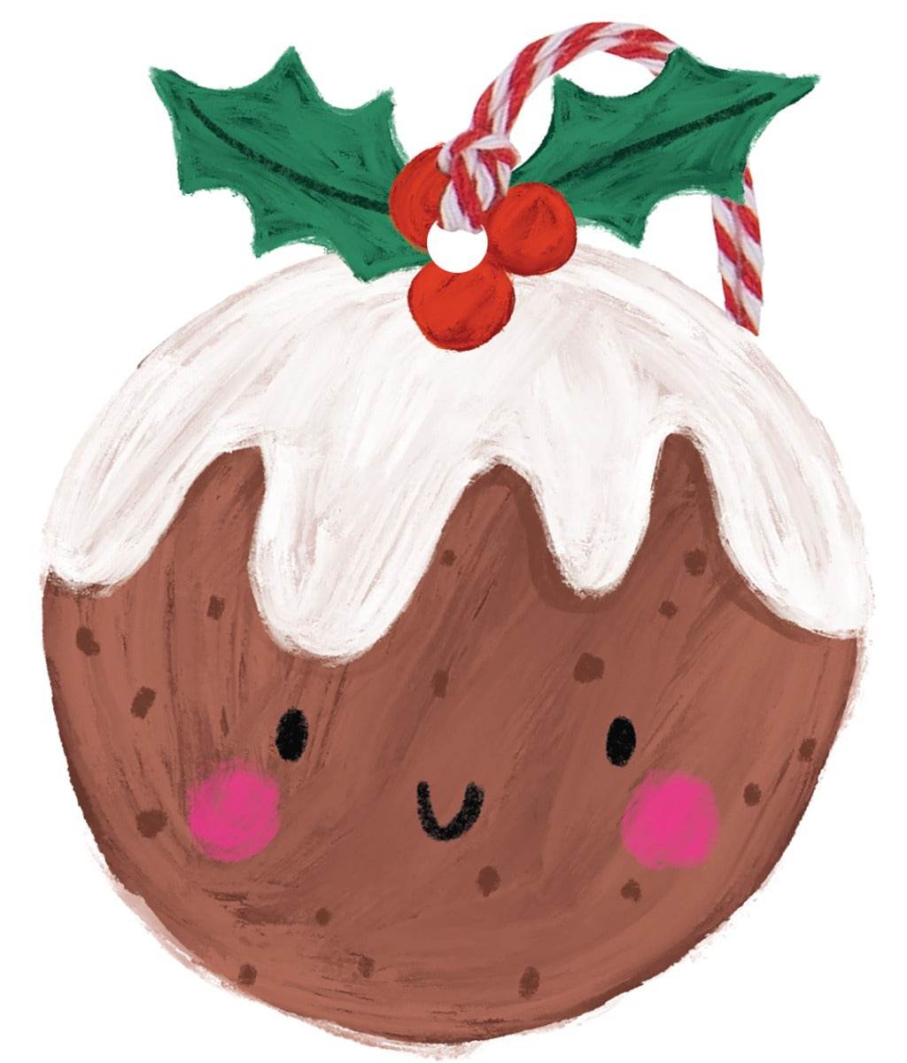 18 Jolly Pud Xmas Gift Tags - House of Cards