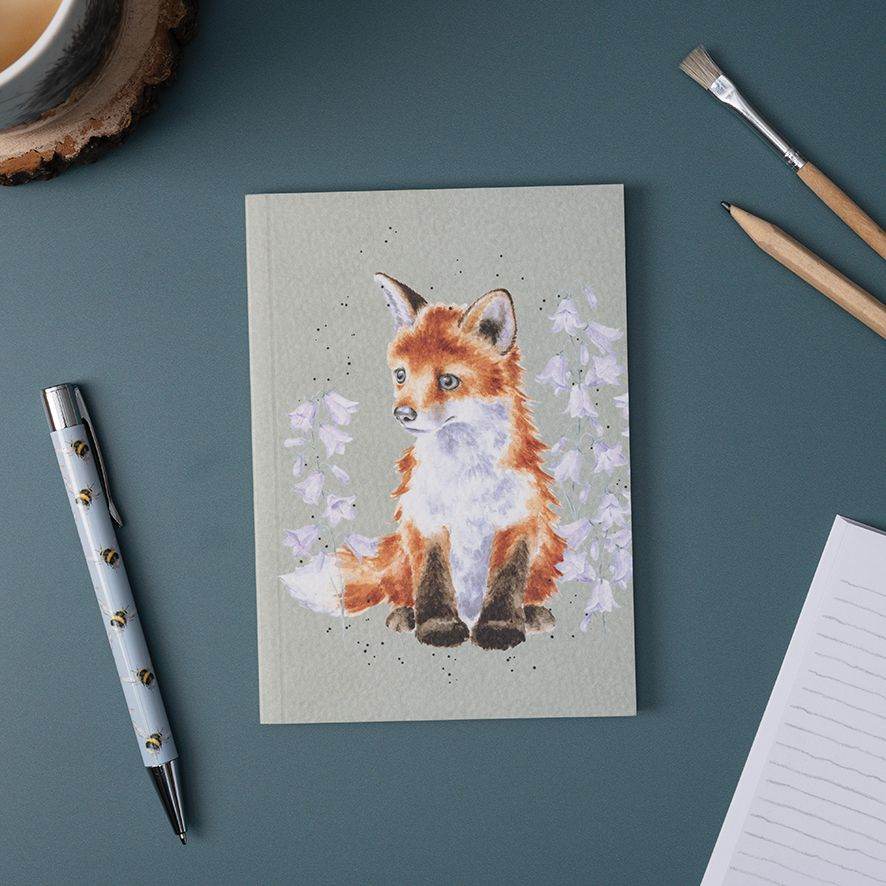 A6 Contemplation Fox Notebook - House of Cards