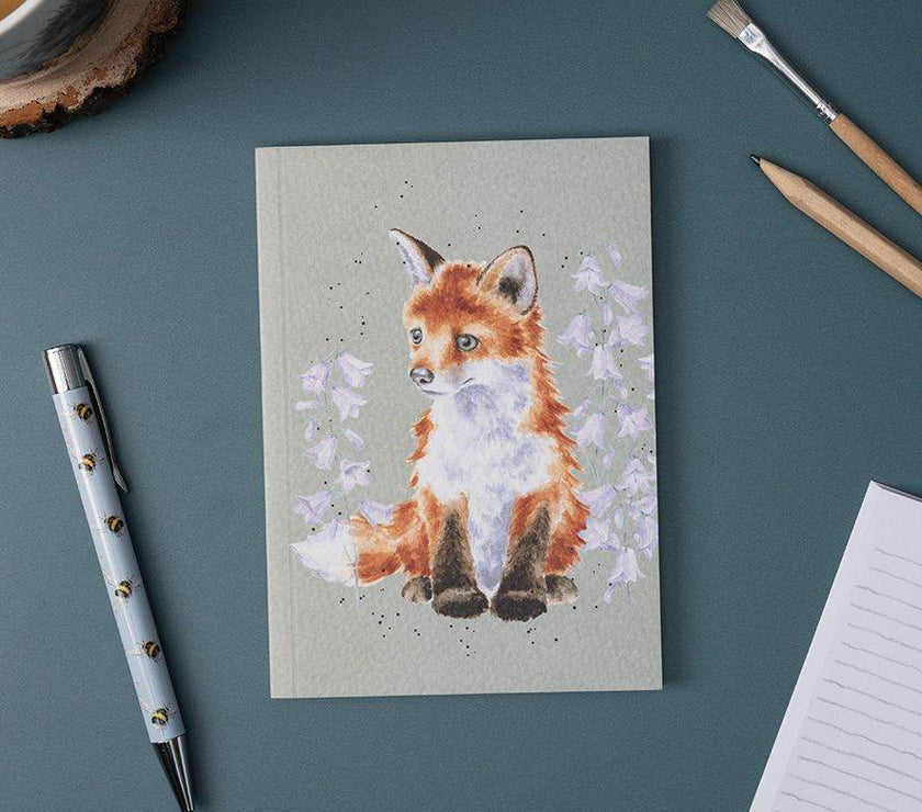 A6 Contemplation Fox Notebook - House of Cards