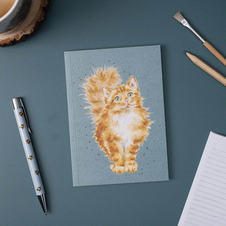 A6 Just Purrr-fect Cat Notebook - House of Cards
