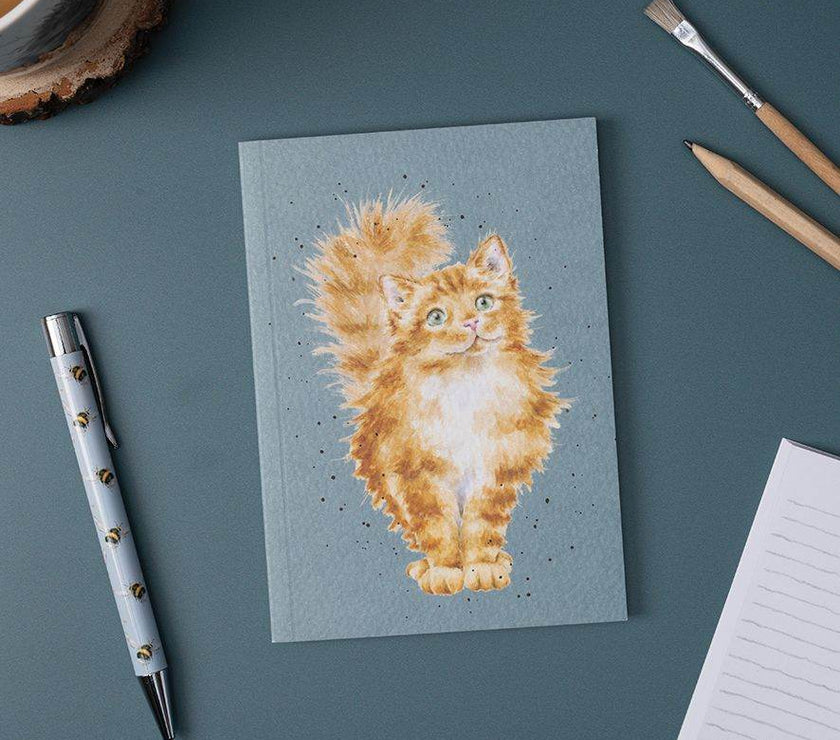 A6 Just Purrr-fect Cat Notebook - House of Cards