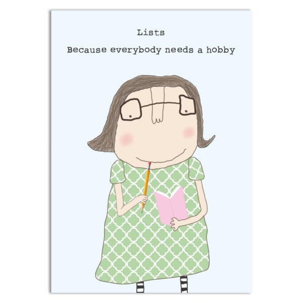 Hobby Lists A6 Notebook