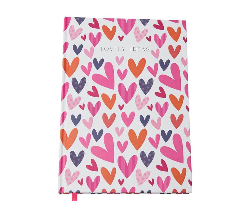 A5 Notebook Hearts - House of Cards