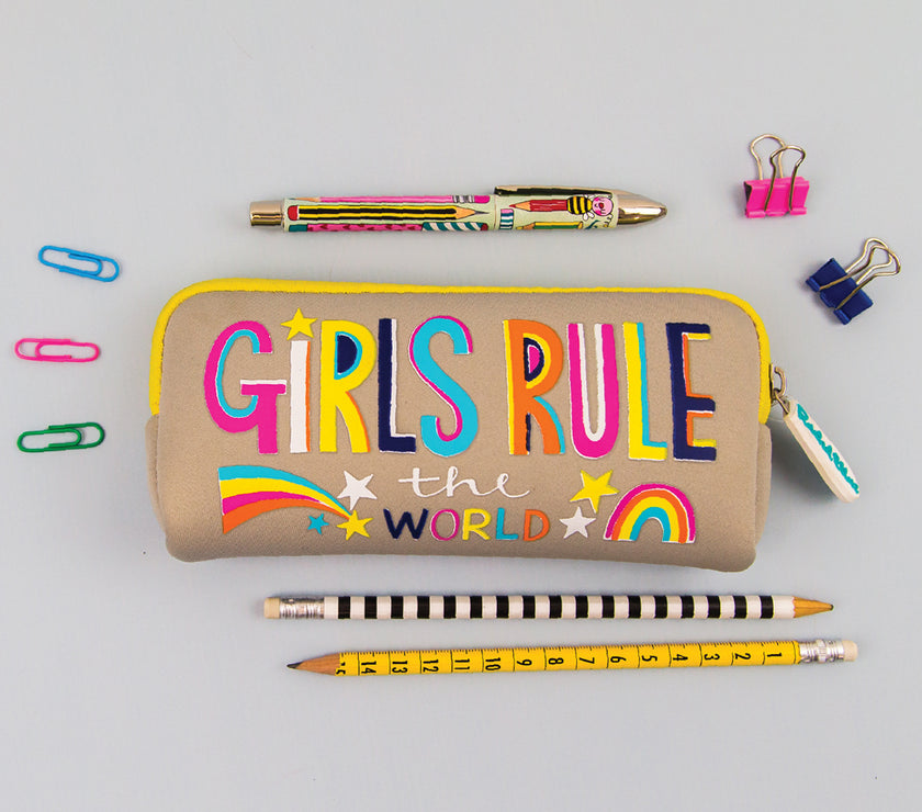 Girls Rule Pencil Case