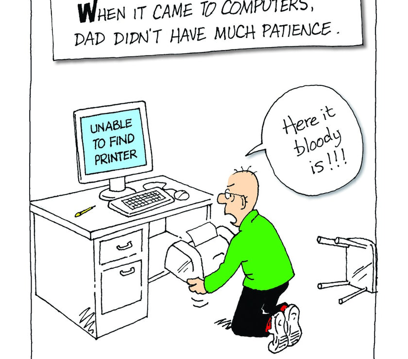 Patience Fathers Day Card