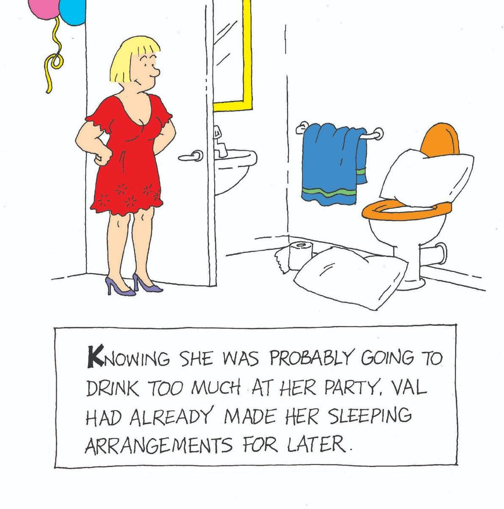 Norbert Party Birthday Card - House of Cards