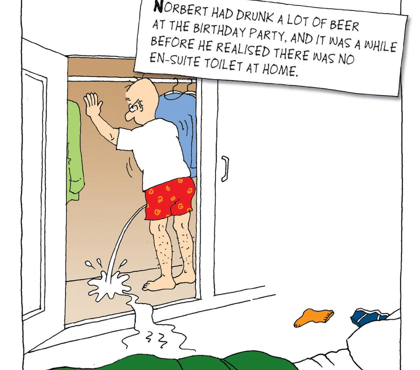En Suite Birthday Card