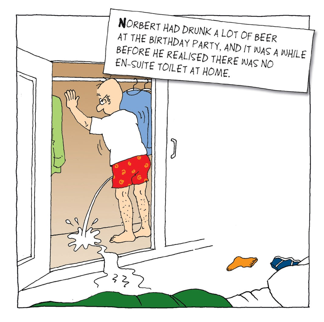 En Suite Birthday Card