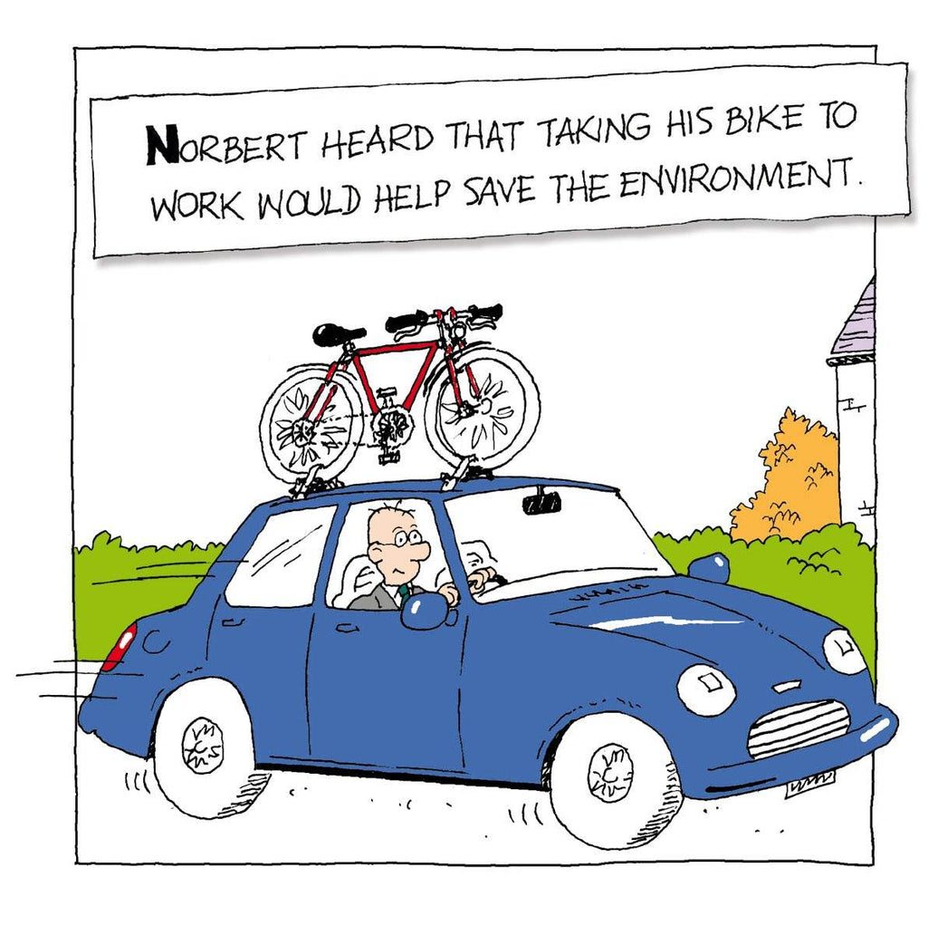 Bike Birthday Card - House of Cards