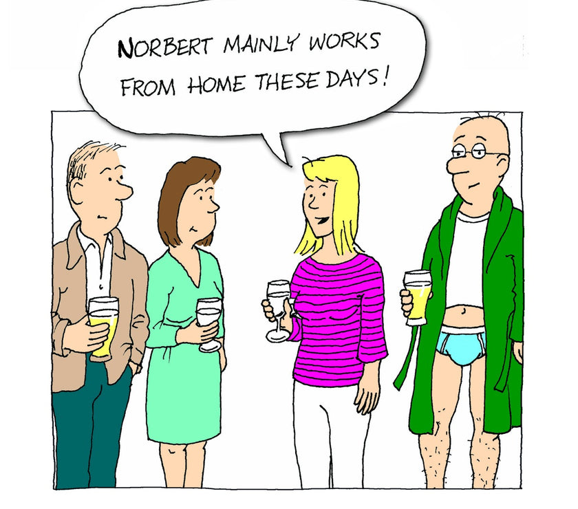 Norbert Home Birthday Card