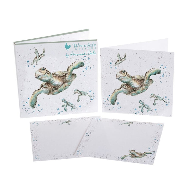 Swimming School Note Card Pack