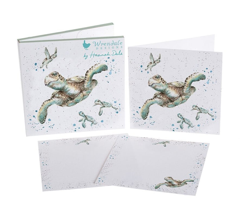 Swimming School Note Card Pack